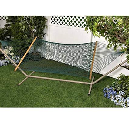 Bliss Hammock Classic Cotton Rope Green