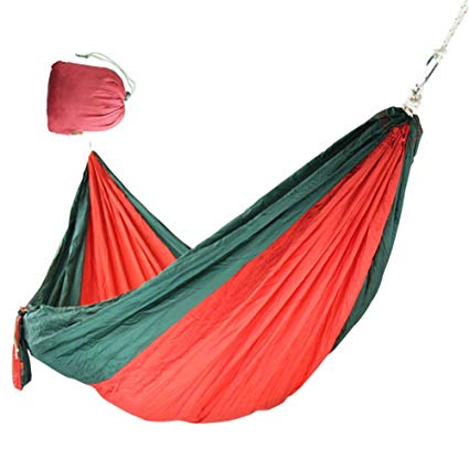 Camping Hammocks, Cido Parachute Outdoor Travel Camping Multifunctional Hammocks 2 Person 440lbs