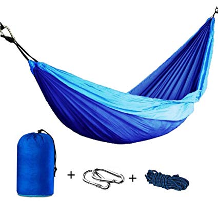 Foho Camping Parachute Silk Double Hammock