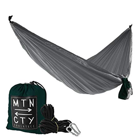 Coalatree Loafer Packable Hammock - Easy set-up, portable, great for travel, adventure, camping, festivals