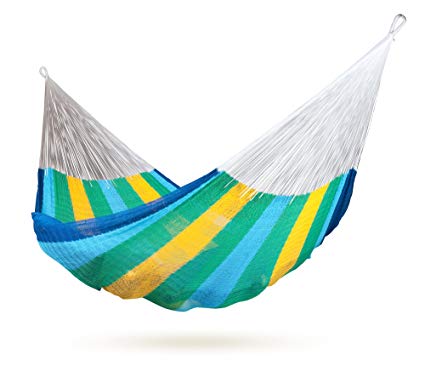 LA SIESTA Mexicana Canaria - Cotton Kingsize Mayan Net Hammock