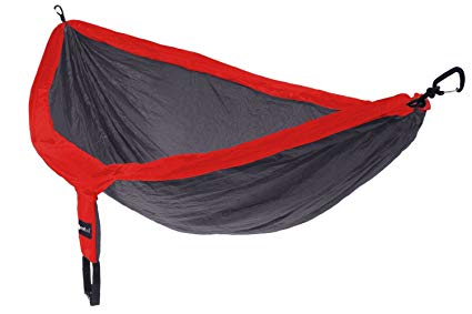 Premium Double Hanging Hammock. Comfortable, Portable, Compact, Ultralight and Washable For The Best relaxing Experience! Great for Porch, Patio, Backyard, Beach, Camping, Outdoors. By Nortwill