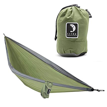 Tribe Provisions Durable Diamond Lock Rip-Stop Nylon Adventure Portable Hammock