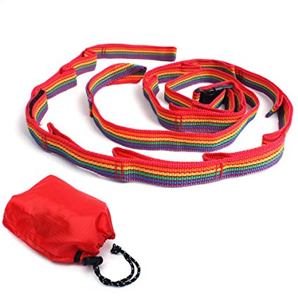 WINOMO Colorful Tent Hanging Lanyard Tent Rope Lamp Lantern Hang Cord Lanyard Clothesline Accessories for Outdoor Camping Picnic Hiking