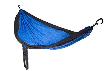 Premium Single Hanging Hammock. Comfortable, Portable, Compact, Ultralight and Washable For The Best relaxing Experience! Great for Porch, Patio, Backyard, Beach, Camping, Outdoors. By Nortwill