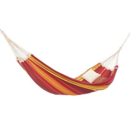 Amazonas Gigante Hammock by Byer of Maine, Handwoven, Hand Tied, Recycled Polyester/Cotton Blend, XXL, 175