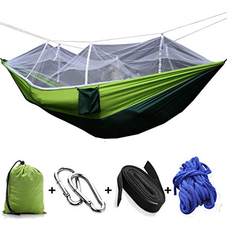 NICE K STORE Camping Hammock Lightweight, Nylon, Portable