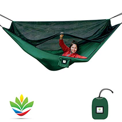 Hammock Bliss No-See-Um No More - The Ultimate Bug Free Camping Hammock - 100